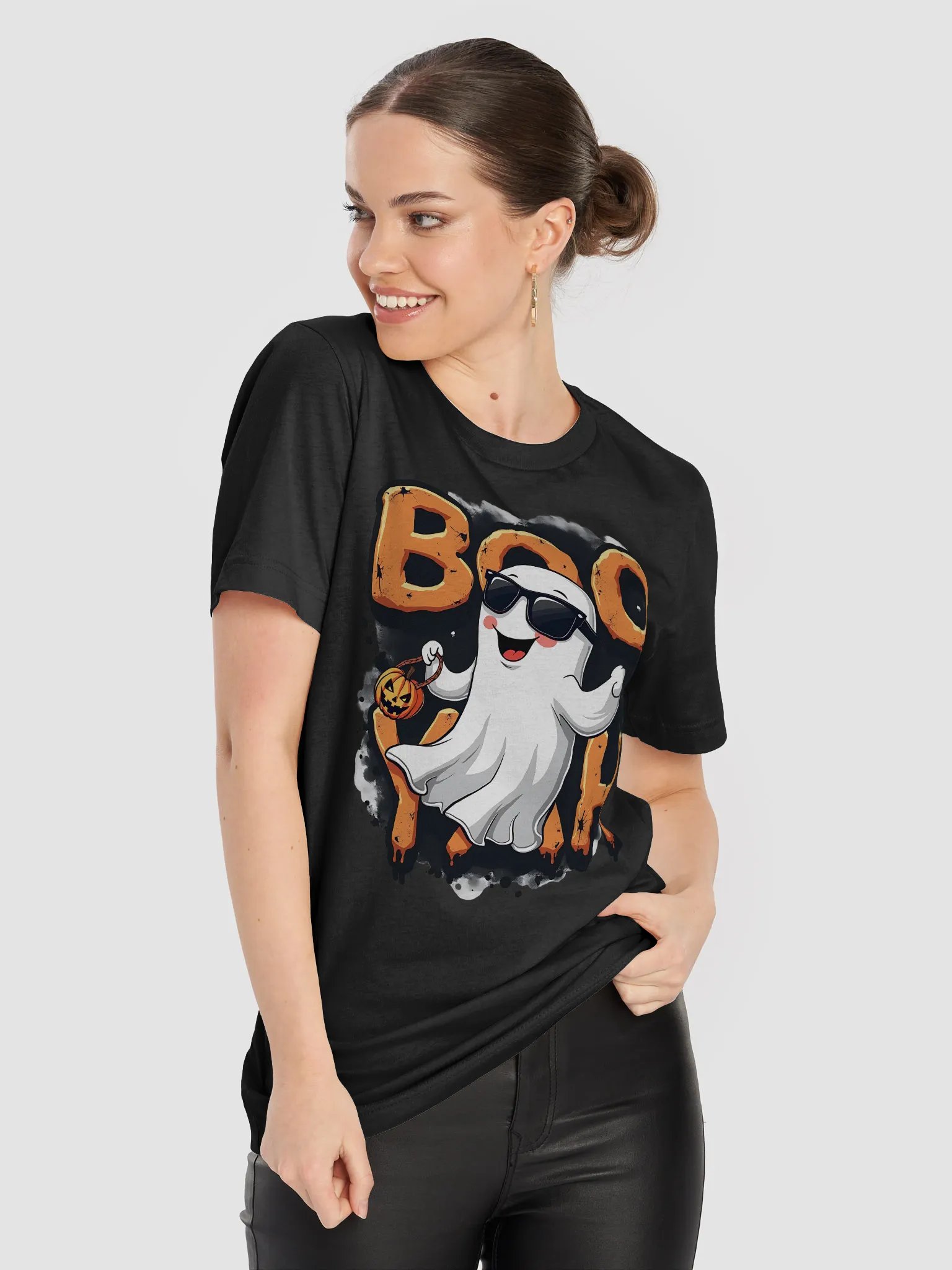 Boo Yah Halloween Unisex T-Shirt product image (54)