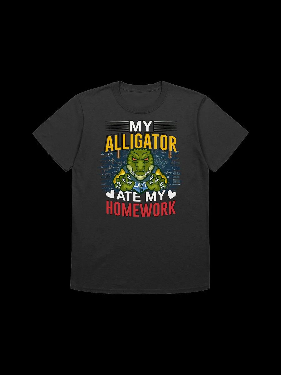 My Alligator Ate My Homework-Funny Alligator T-Shirt product image (20)