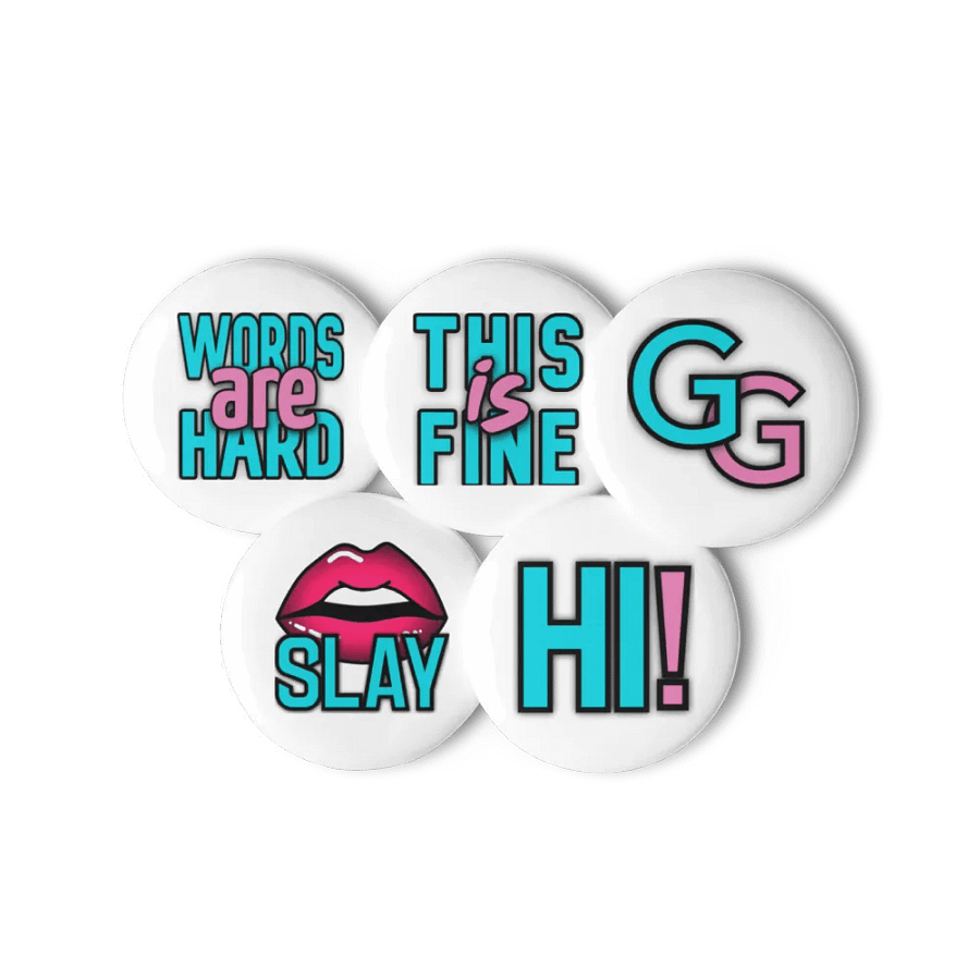 Emote Bundle Pin Set product image (11)