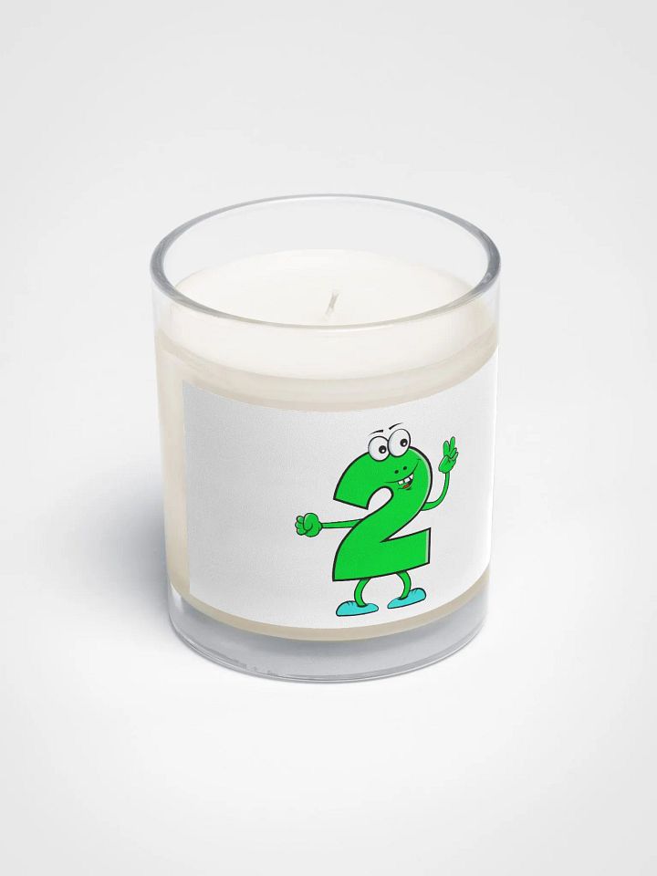 Number 2 Cartoon Candle product image (2)