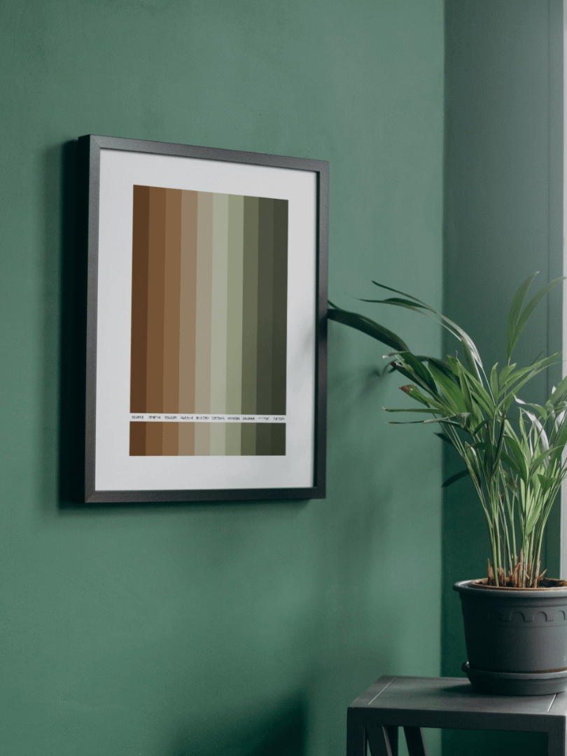COLOR PALETTE 007 • WALLART DECOR product image (3)