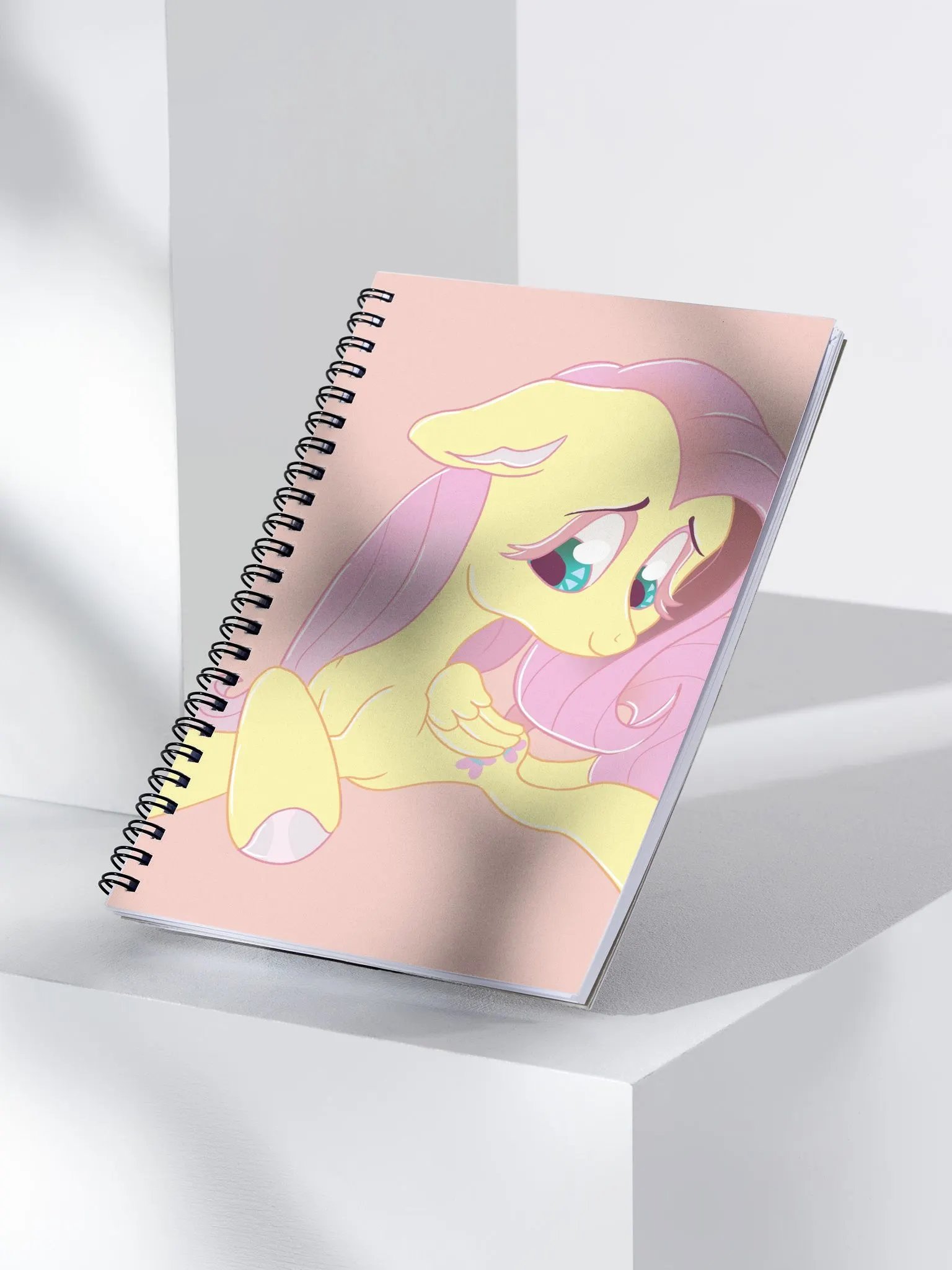 Fluttershy Spiral Notebook product image (3)