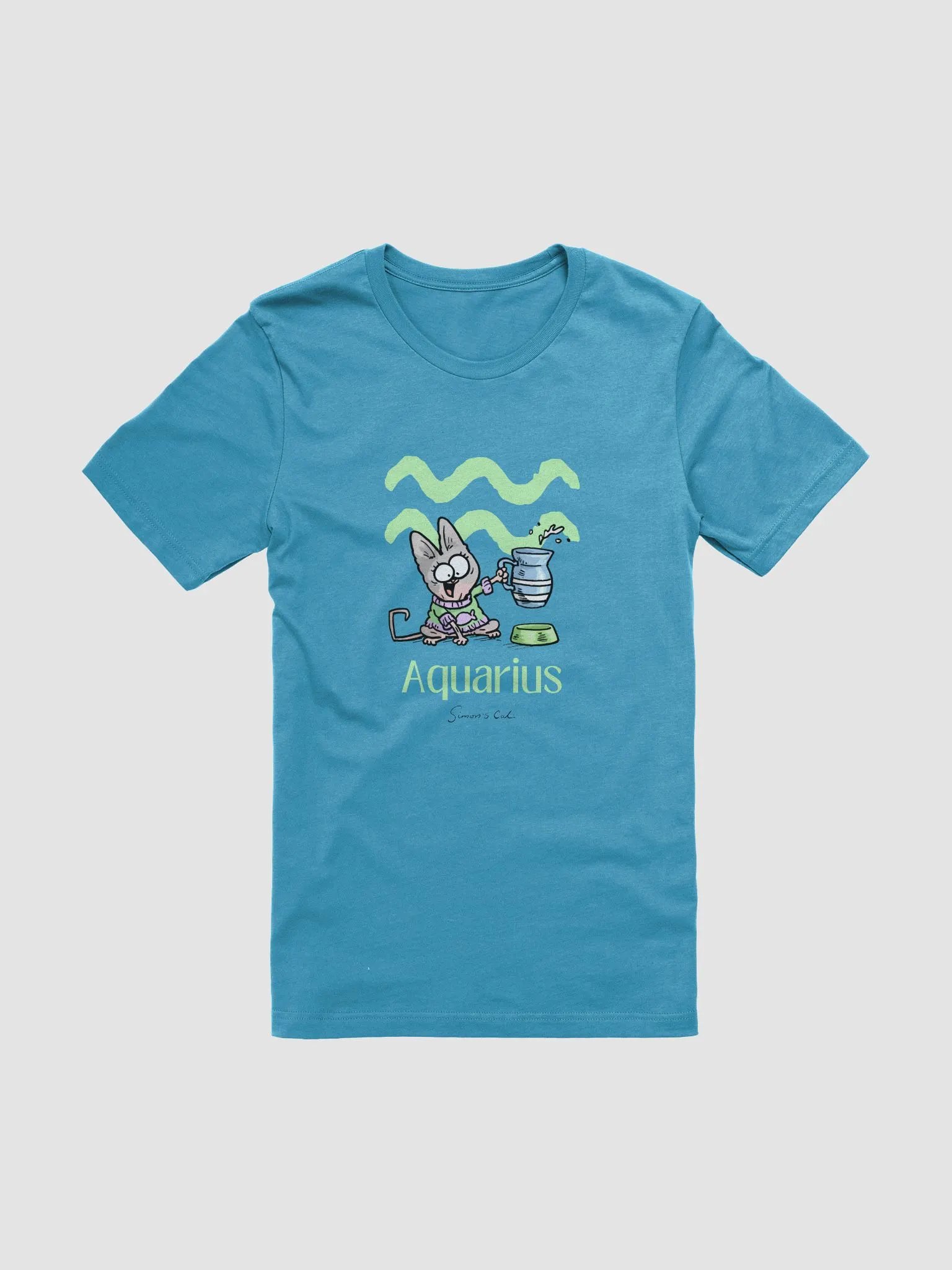 Aquarius Kitten T-Shirt product image (2)