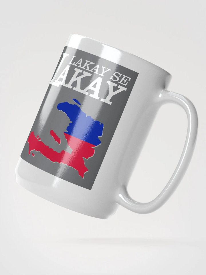 Lakay Se Lakay White Glossy Mug product image (2)