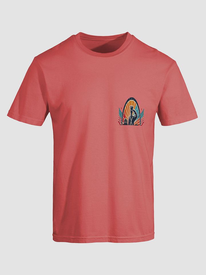 Galactic Explorer Astronaut Boot Patch Tee product image (3)