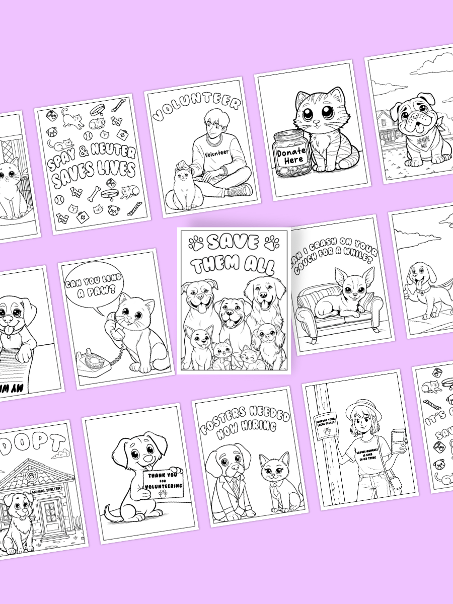 Animal Rescue Coloring Pages product image (3)
