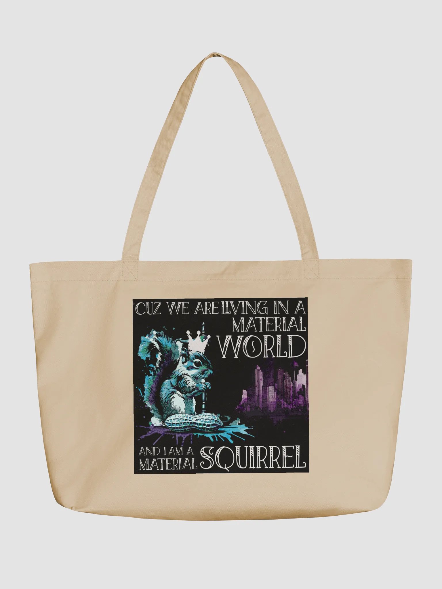 MATERIAL Squirrel Eco Tote product image (1)