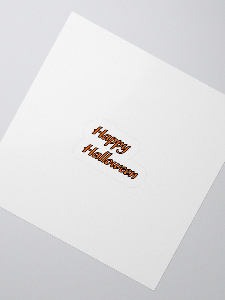 Happy Halloween Sticker. product image (2)