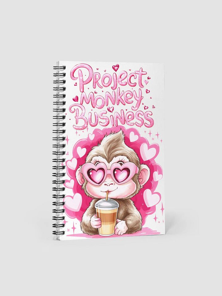 Heartfelt Monkey Business Notebook product image (1)