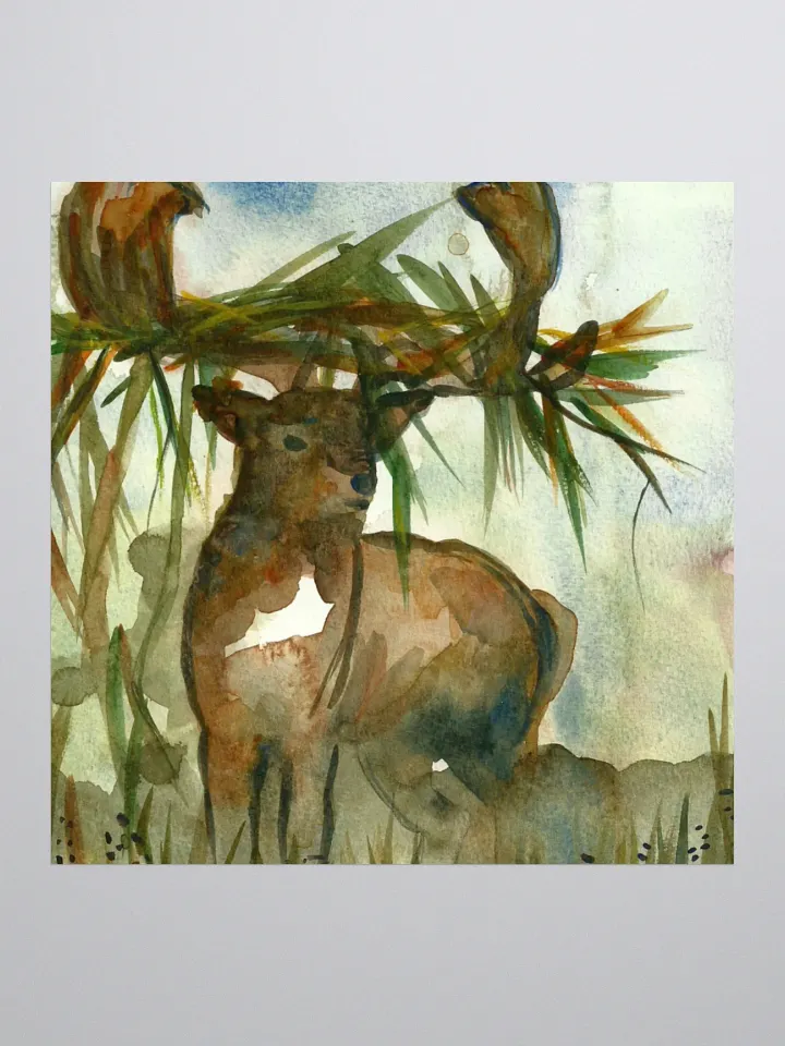 King Of The Forest Sticker product image (1)