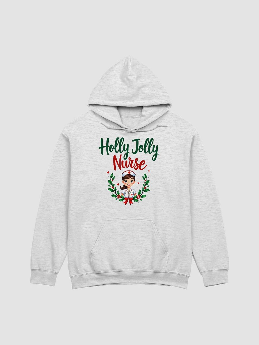 Cheerful Holly Jolly Nurse Hoodie product image (4)