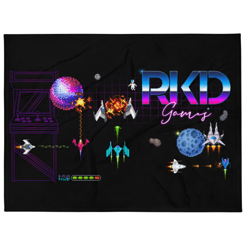 RKD Games Doodle Daddy Throw Blanket product image (1)