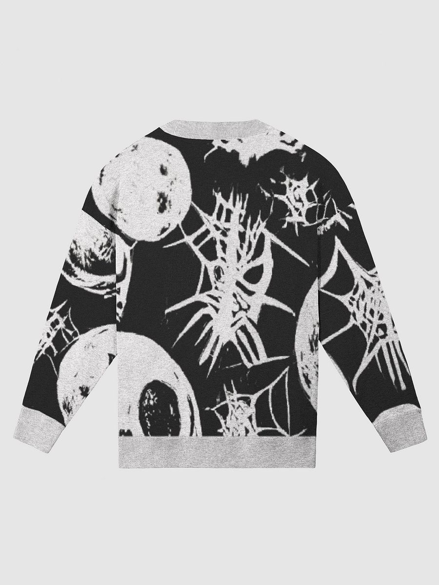 Skull & Spider Knit Crewneck Sweater product image (7)