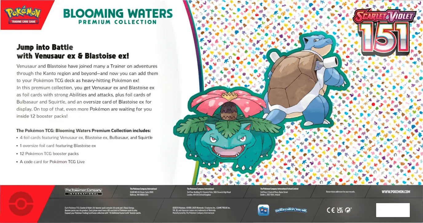 Pokémon TCG: Scarlet & Violet—151 Blooming Waters Premium Collection product image (3)