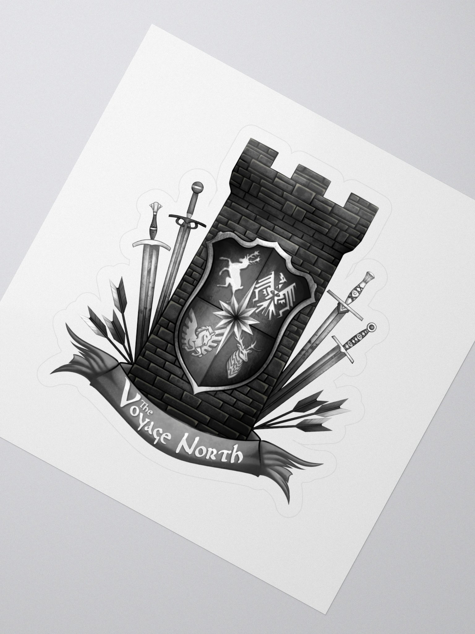 Sticker | Grey Scale Logo 2025 Exclusive product image (2)