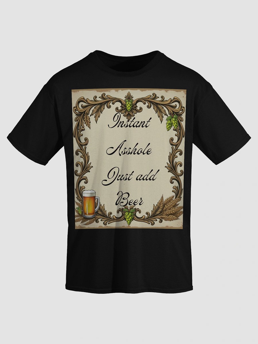Vintage Beer Frame – Instant Asshole Just Add Beer product image (3)