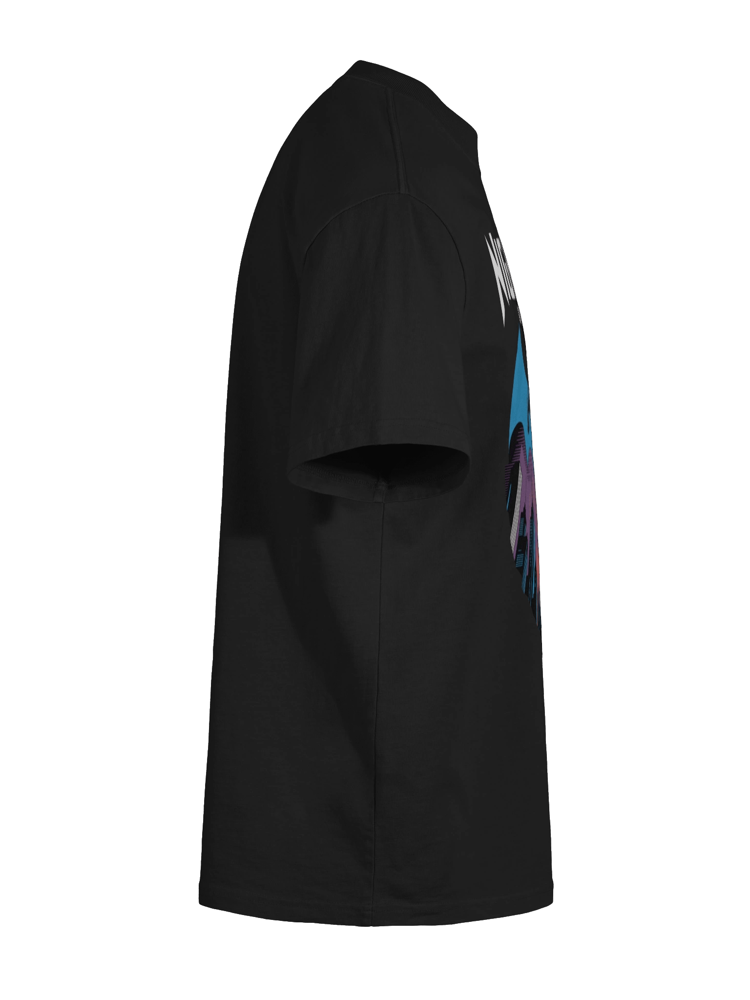 Nightwing Gotham's Shadow Oversized Faded T-Shirt product image (11)