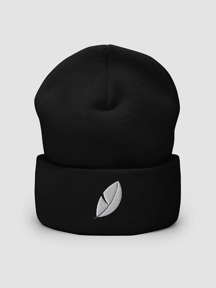 Bird Leaf Beanie (Silver) product image (2)