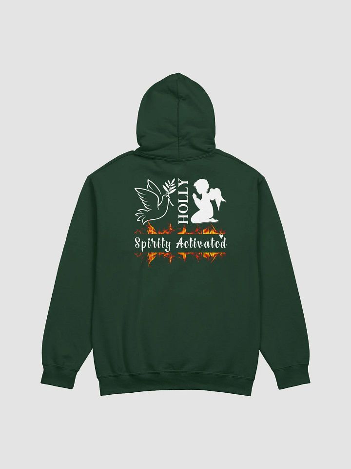 Holly Spirit Activated, Christian Gildan Hoodie - Back Design product image (2)