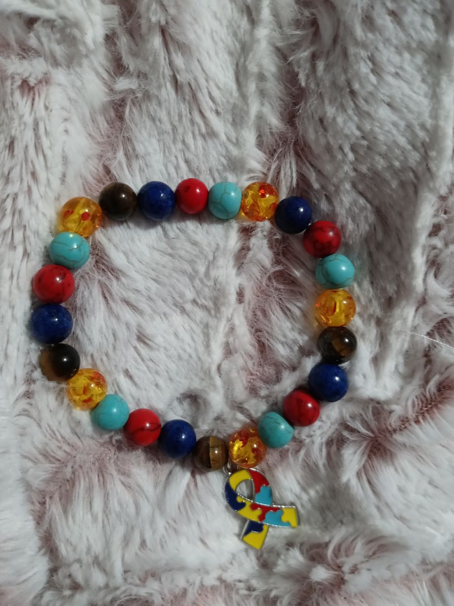 Boss momma autism awareness bracelet product image (1)
