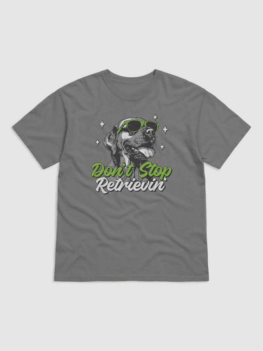 Don't Stop Retrievin' Funny Chesapeake Bay Retriever T-Shirt | Retro Y2K Style Half-Tone Design for Dog Lovers product image (4)