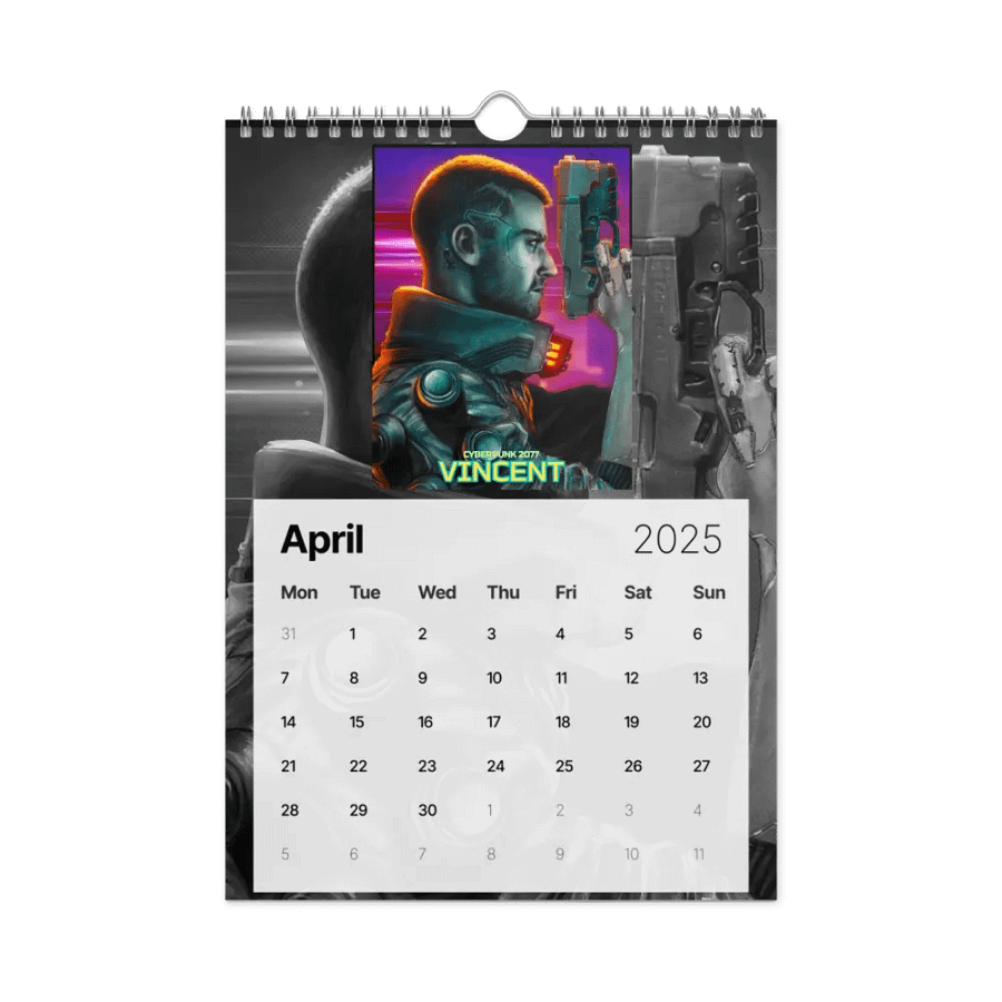 ELFSAR's 2025 FUTURE CYBER & CHROME CALENDAR product image (5)