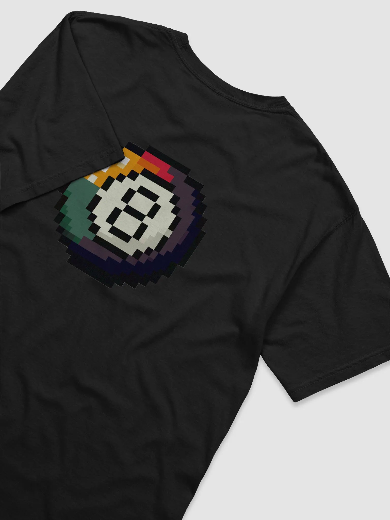OTS Pixel-8 Tee Black product image (4)