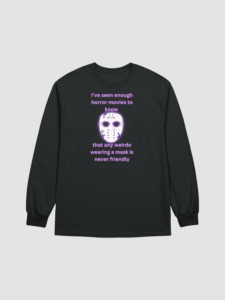 Horror Movie Mask Long Sleeve Tee product image (10)