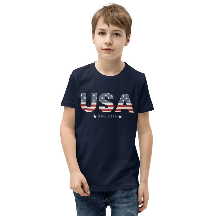 Kids American Flag USA Tee product image (30)