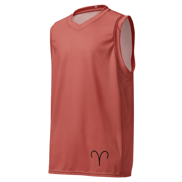 Aries Symbol All-Over Print Basketball Jersey product image (1)