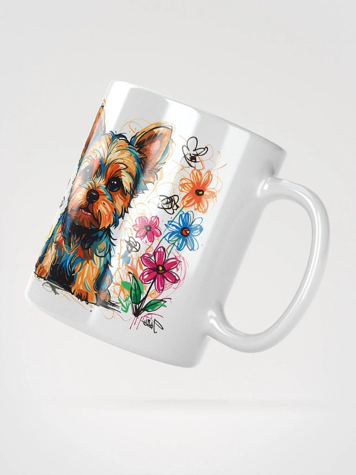 Scribbles Yorkshire Terrier 4 , Mug product image (3)