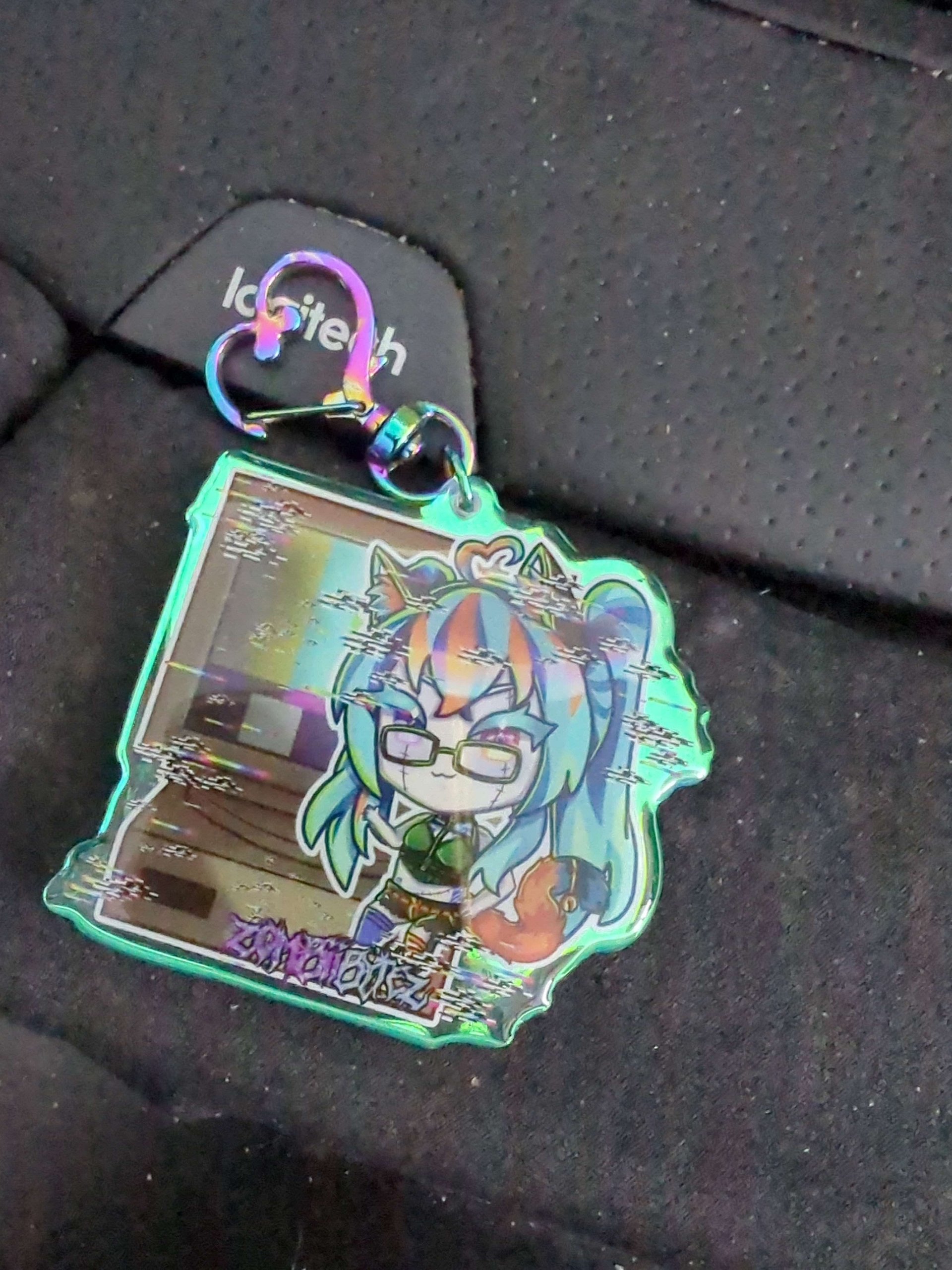 Keychain! Glitch one! product image (1)