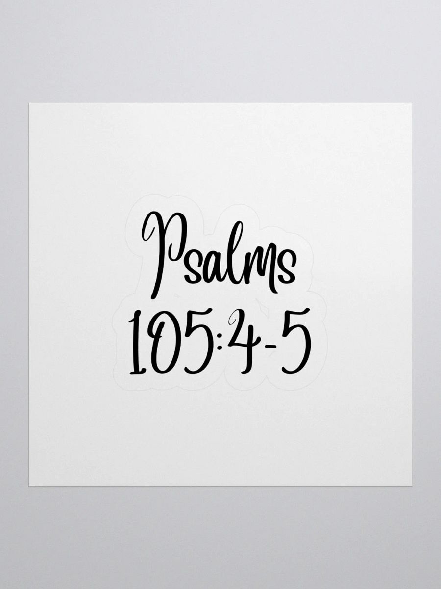 Psalms 105:4-5 product image (3)