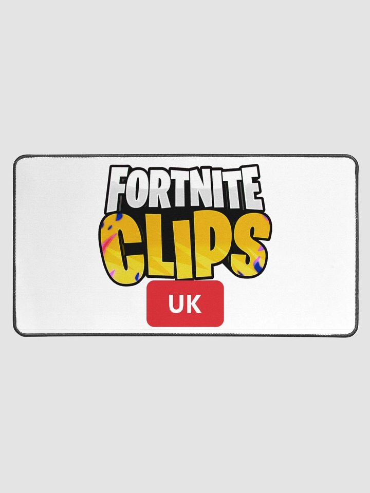 Fortnite clips uk Desk Mat product image (1)