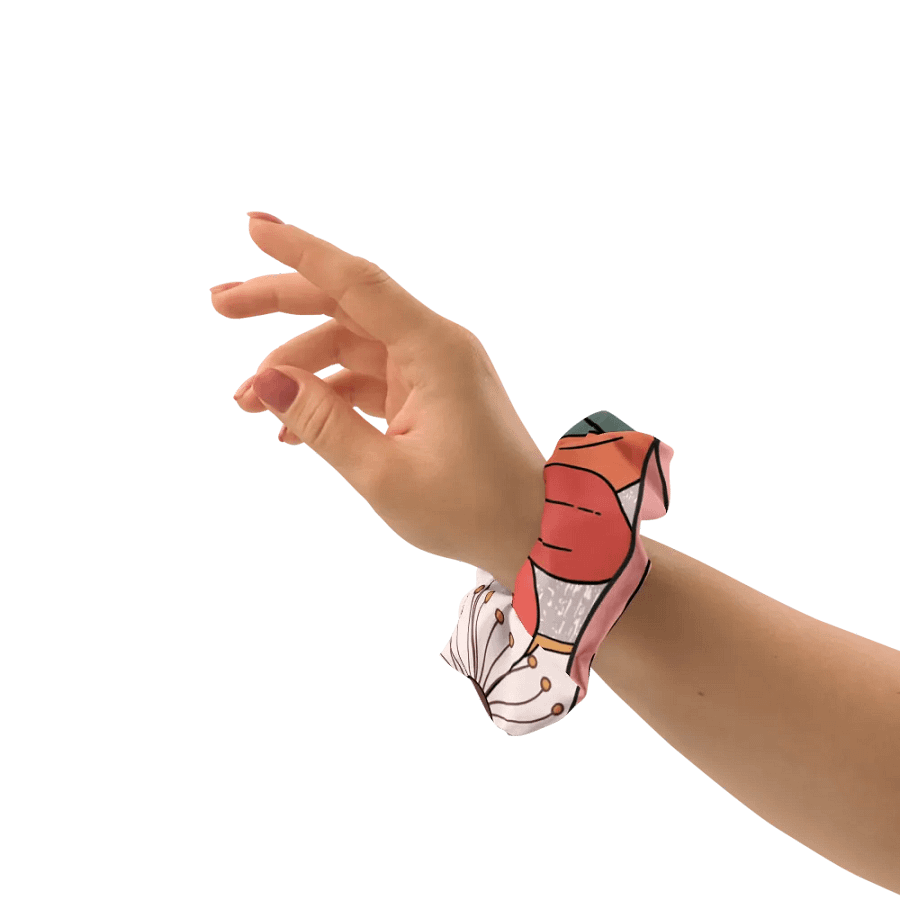 Blossom All-Over: Illustrated Scrunchie product image (3)