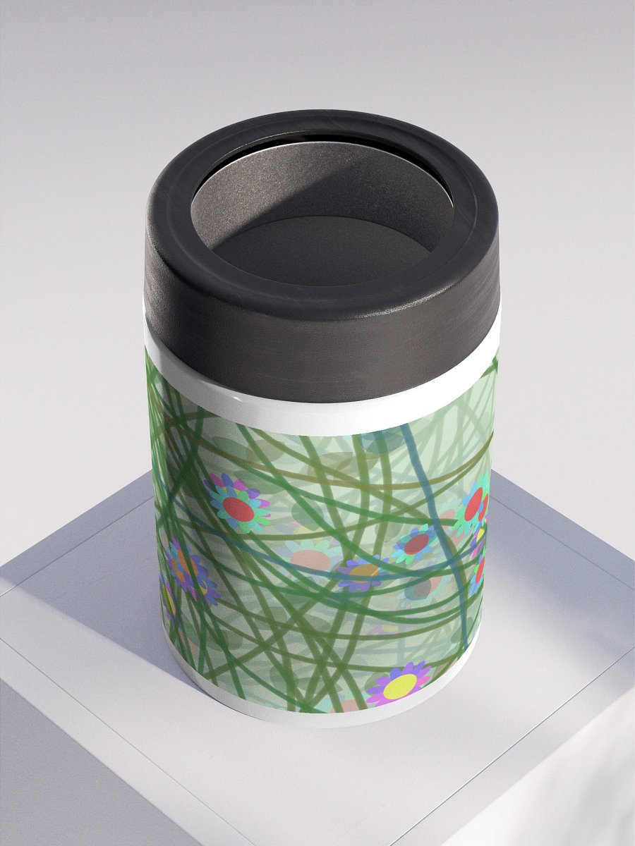 Floral Fusion Stainless Steel Koozie product image (2)