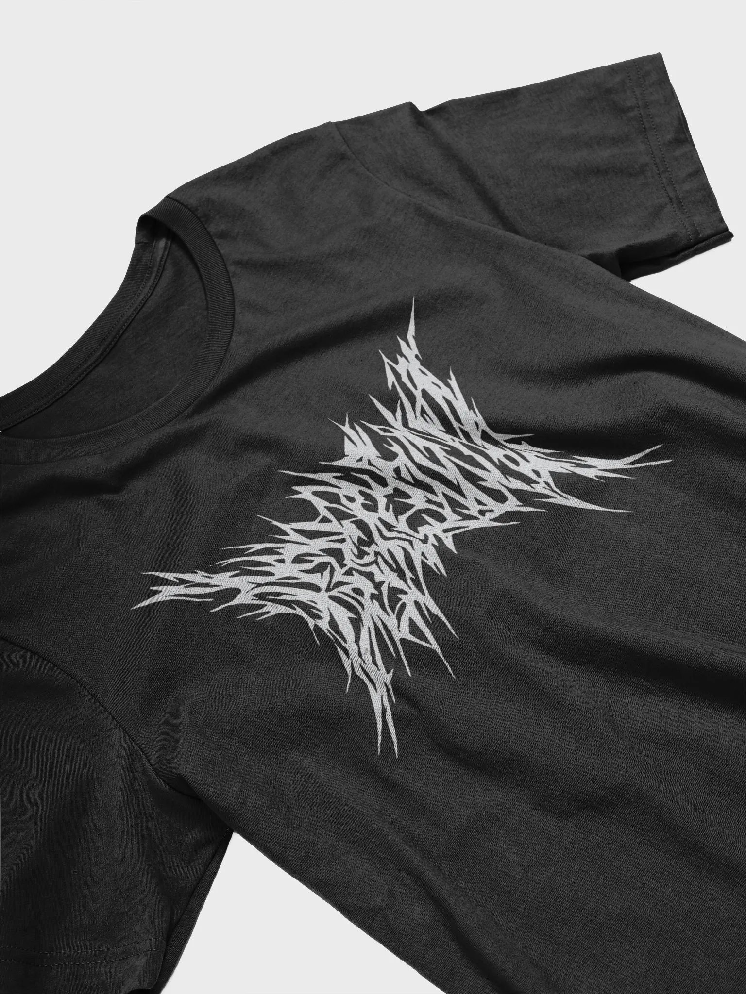 Death Metal Logo Tee (White Text) product image (3)