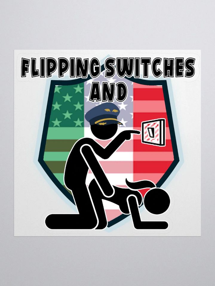 Flipping Switches Sticker product image (1)