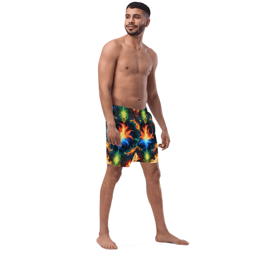 Ethereal Flame All-Over Swim Trunks product image (5)