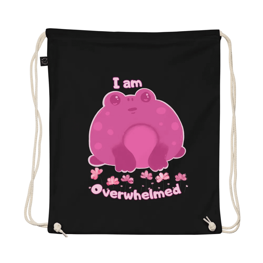 I am Overwhelmed Drawstring Bag product image (1)