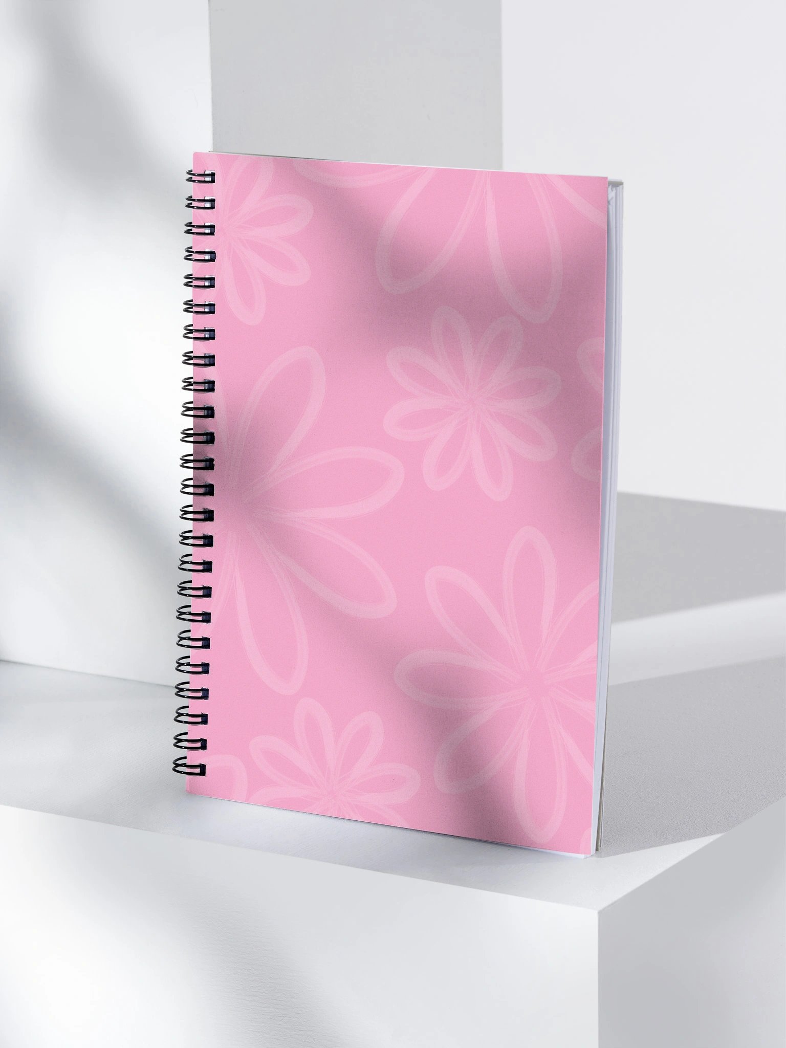 Pink Petals Spiral Notebook product image (4)