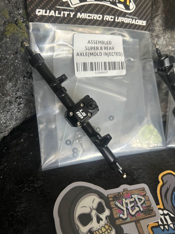 Super 8 Axle Set (INJECTION MOLDED) product image (2)