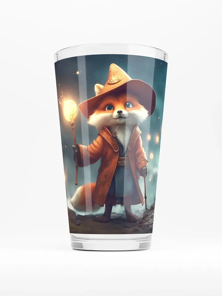 Fox Wizard Pint Glass product image (1)