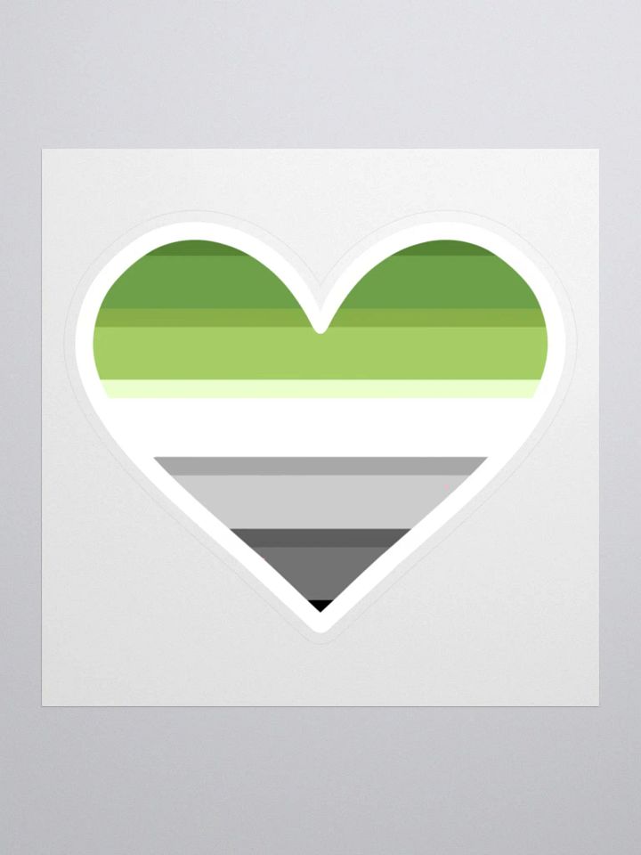 Aromantic Pride Sticker product image (3)
