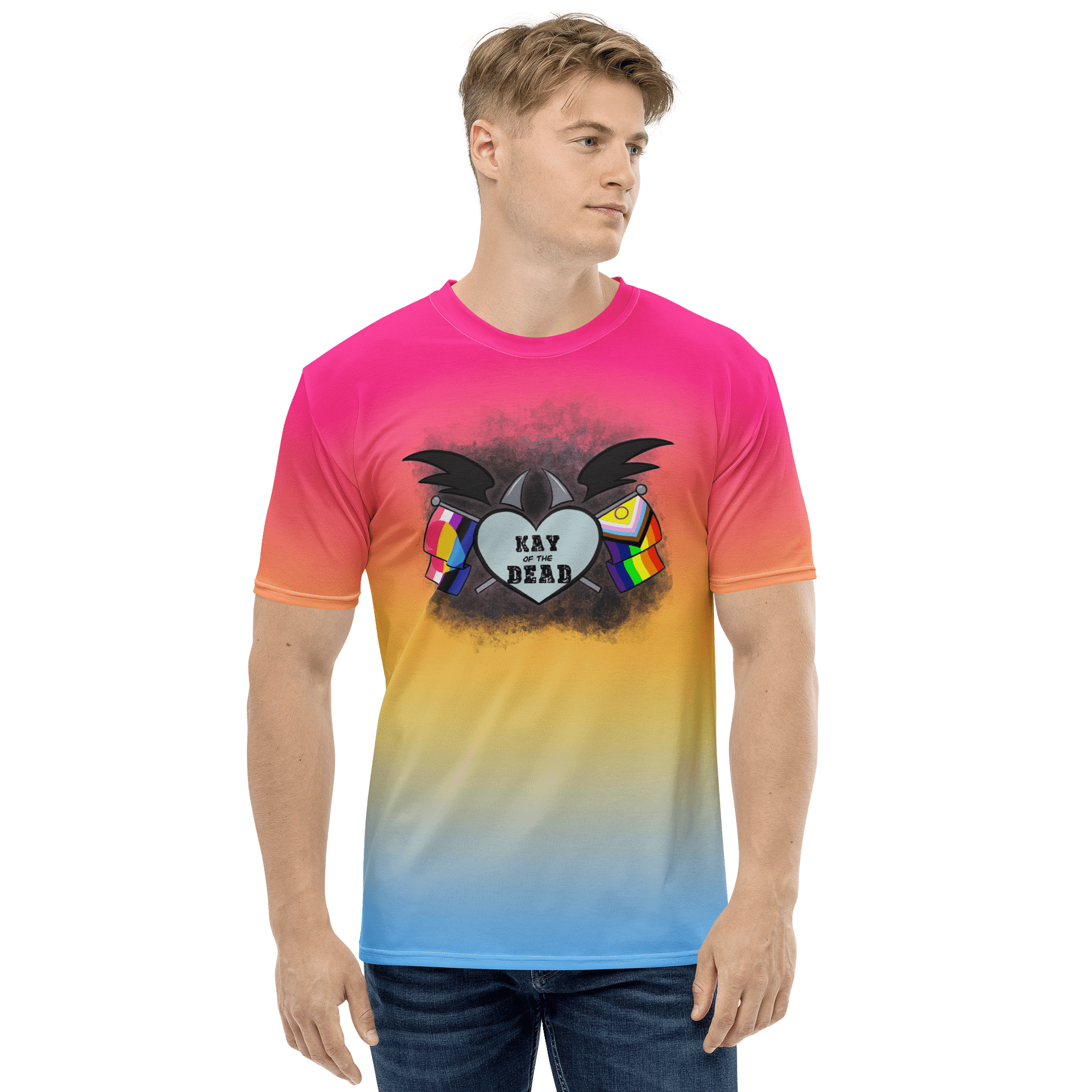 Kay_of_the_Dead Pride Logo Pansexual Pride Tee product image (1)