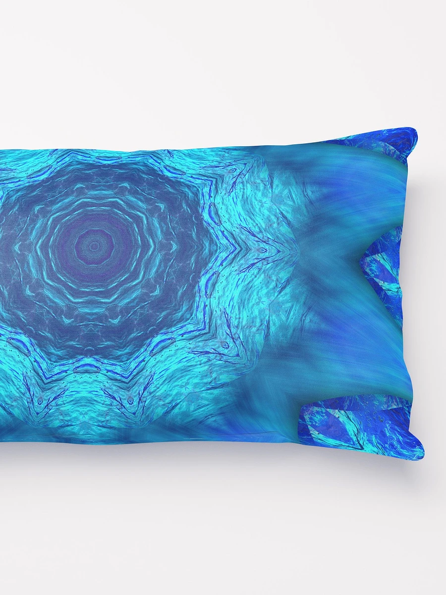 Blue Water Kaleidoscope Throw Pillow product image (4)