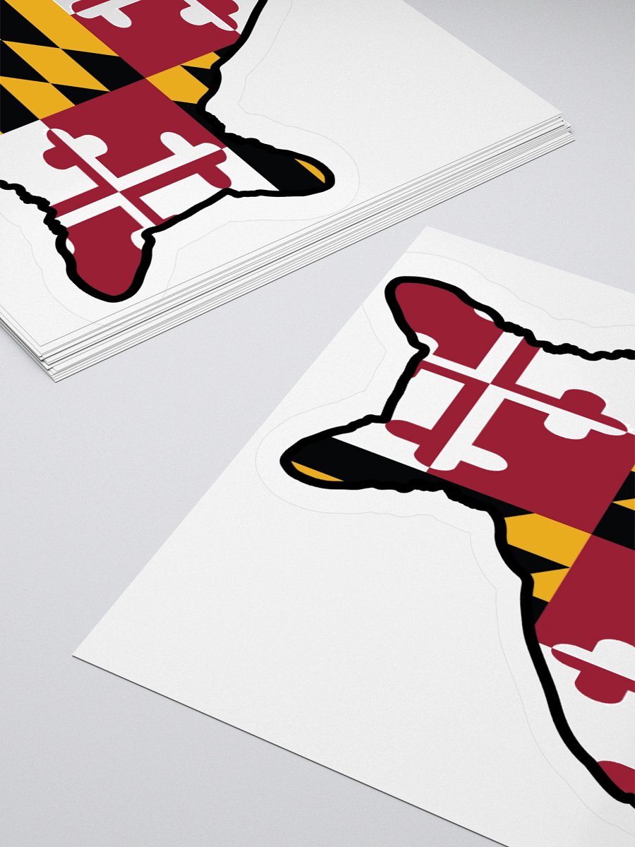 Maryland Flag Corgi Sticker product image (7)