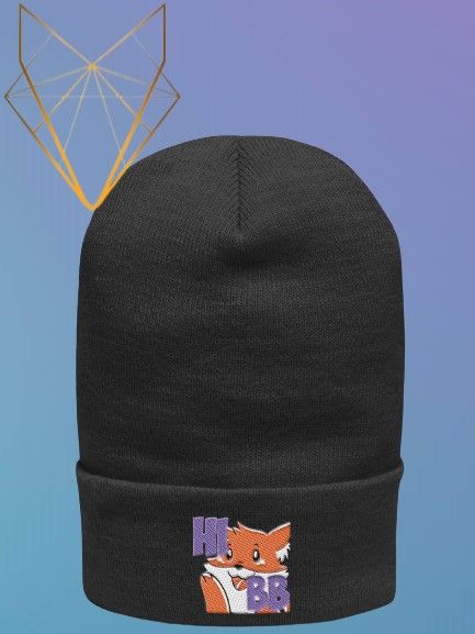 Hi BB Cuffed Beanie product image (4)