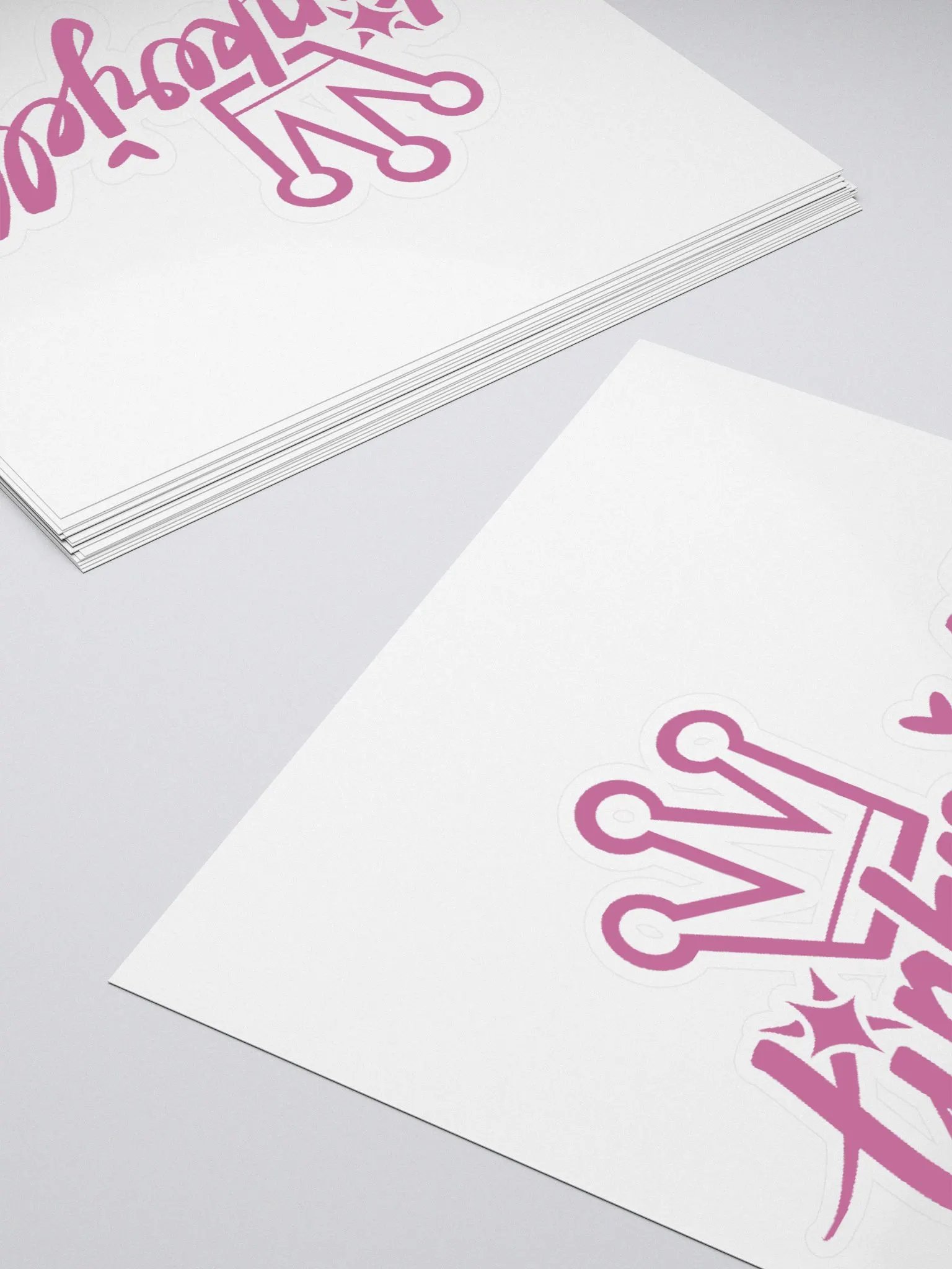 TinkerJell Logo Sticker (Pink) product image (4)