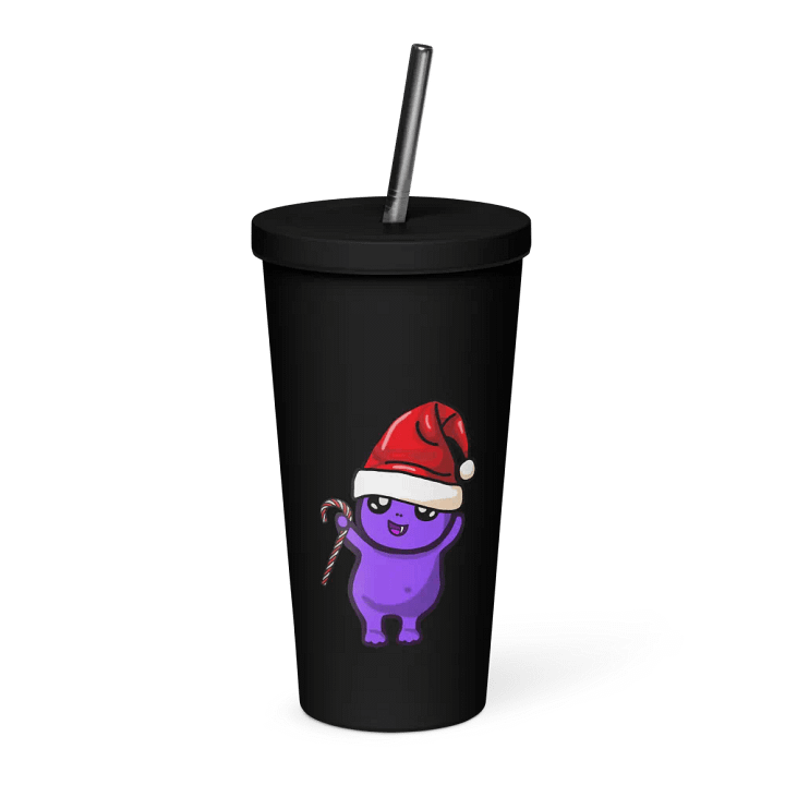 Stainless Steel Travel Mug - Christmas Jeffrey product image (2)